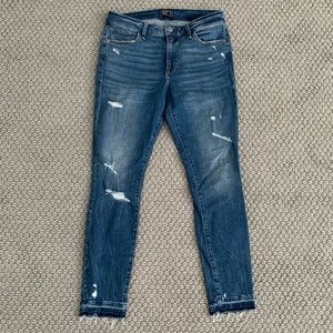 Harper Low Rise Skinny Ankle Jeans- 27